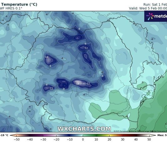 METEO: Se schimbă vremea. Va fi frig, în unele zone ale țării chiar ger