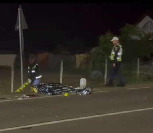 Gorj: Biciclist accidentat mortal