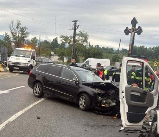 Gorj: Accident! Salvatorii au intervenit la fața locului