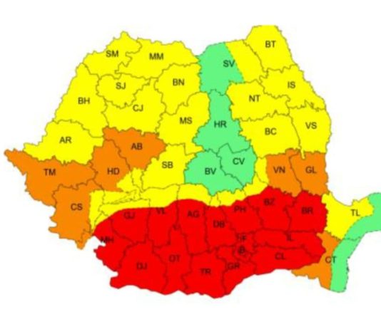 Gorjul și Doljul, sub Cod roșu de caniculă până marți