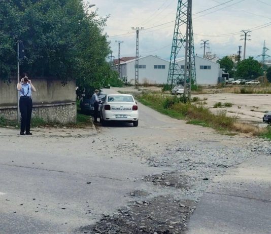 Târgu Jiu: Firmă amendată. A spart strada, pentru lucrări, și nu a readus-o la starea inițială