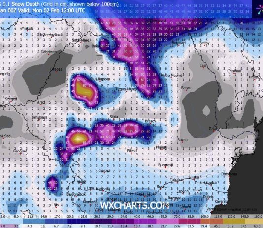 Meteo: Vine zăpada! Vremea se răcește, încep ninsorile