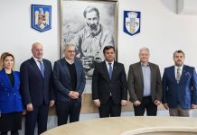 Târgu Jiu: Ambasadorul Franței, vizită la Primăria Municipiului. Discuții cu primarul Romanescu