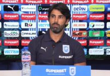 Coelho: U Cluj este o echipă bună. Vom încerca să arătăm cât mai bine în acest meci