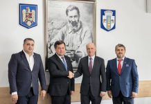 Ambasadorul Cehiei, vizită de lucru la Târgu Jiu. Discuții cu primarul Romanescu