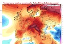 Meteo – prognoza săptămânii: Temperaturile urcă spre 19-20 de grade Celsius. Posibile precipitații în Oltenia