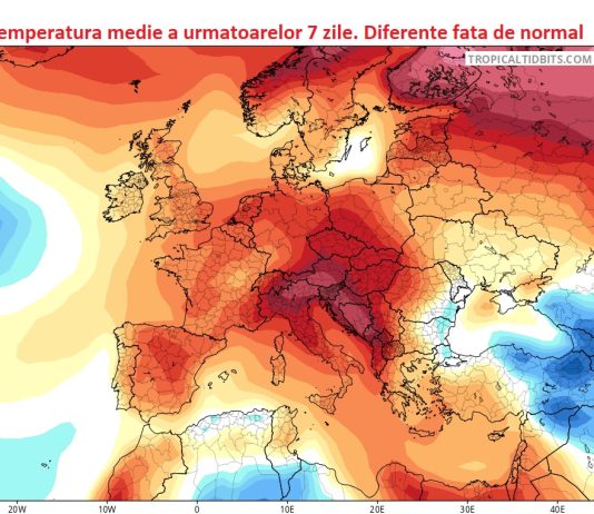 Meteo – prognoza săptămânii: Temperaturile urcă spre 19-20 de grade Celsius. Posibile precipitații în Oltenia