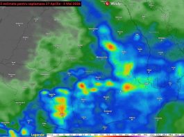 Meteo 27 aprilie – 4 mai: Vremea se răcește, cu risc de brumă. Episod de ploi