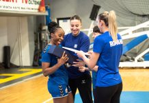 A primit trofeul! Handbalistă de la CSM Târgu Jiu, cea mai bună marcatoare din România