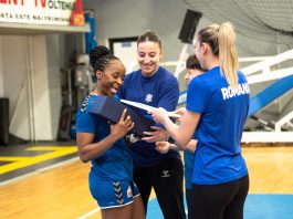 A primit trofeul! Handbalistă de la CSM Târgu Jiu, cea mai bună marcatoare din România