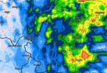 Gorj: Ploi în aversă. Temporar și local vor căpăta caracter torențial, însoțite de descărcări electrice