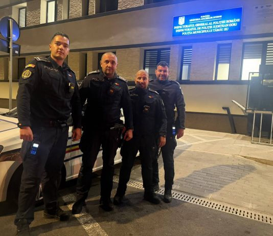 Târgu Jiu: Intervenție la secundă! Patru polițiști au salvat viața unei femei care încercase să se sinucidă