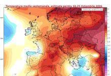 Meteo săptămânal: Temperaturile ajung la 24 de grade Celsius. În ce zone ar urma să plouă